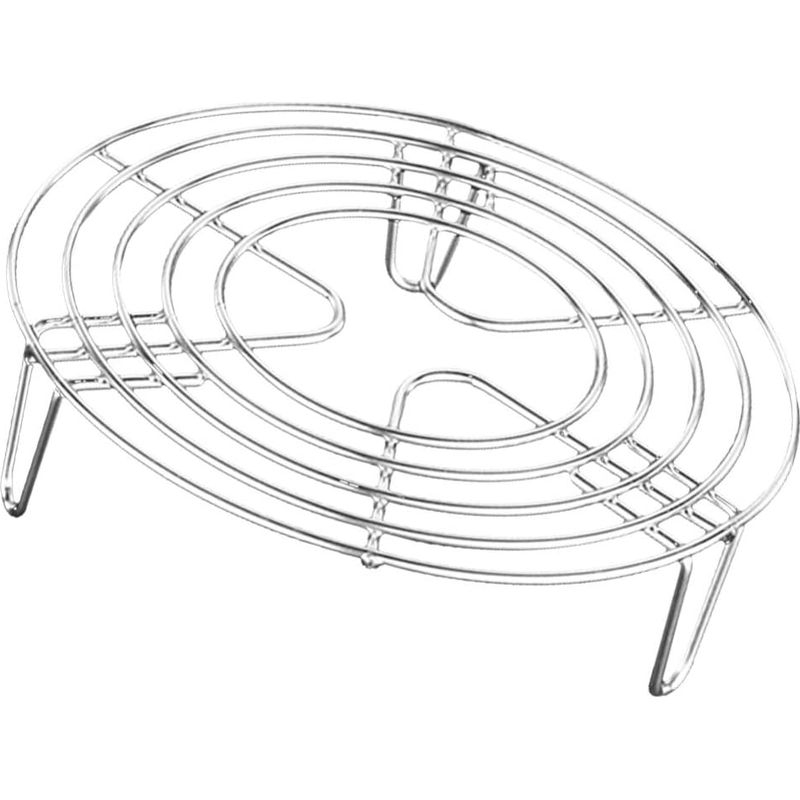 Dämpfeinsatz – Aus Edelstahl 304 – Für Schnellkochtopf Und Stielkasserolle – Rund – Durchmesser 22 Cm – Höhe 8 Cm – 1 Stück