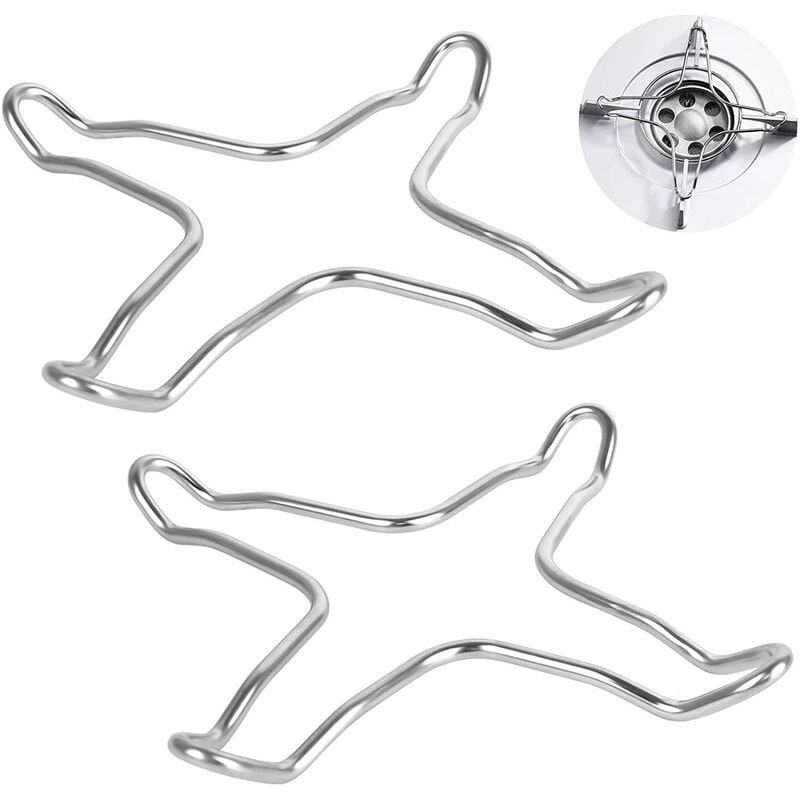 Gasreduzierstück – Edelstahl – Für Gaskochfelder – 2er-pack