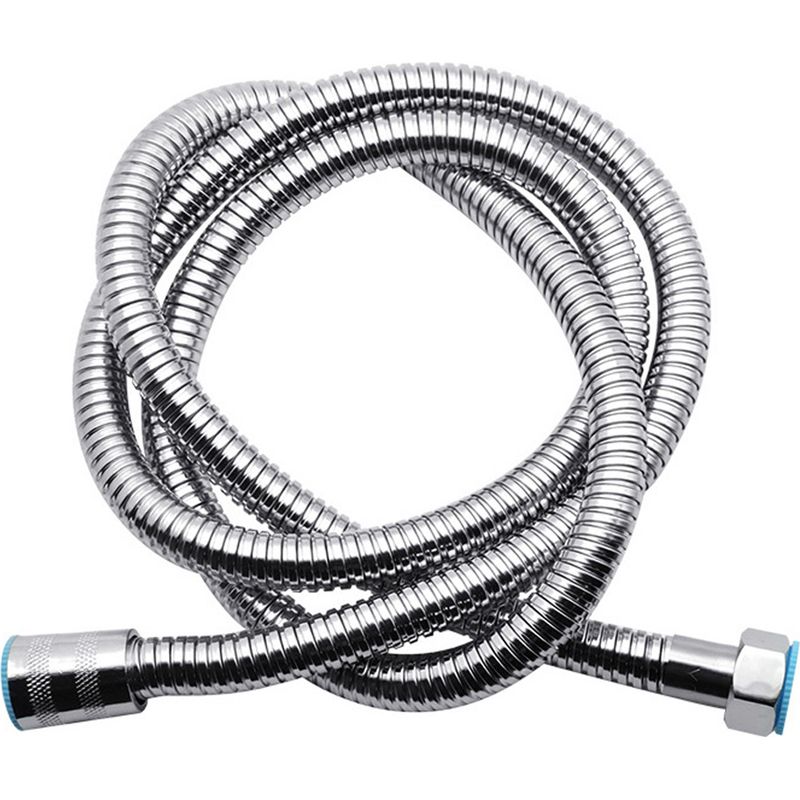 Handbrauseschlauch – 143 Cm – Messinganschluss – Verchromt – G1/2- Und 1/2-npt-anschlüsse – 1 Stück