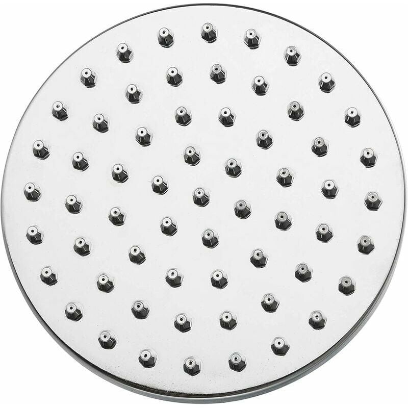 Solardusche – 15 Cm Quadratischer Duschkopf – Kugelgelagertes Schwenkgelenk Für Neigung Und Drehung – Rutschfester Standfuß, Kein Bohren Erforderlich – 1 Stück
