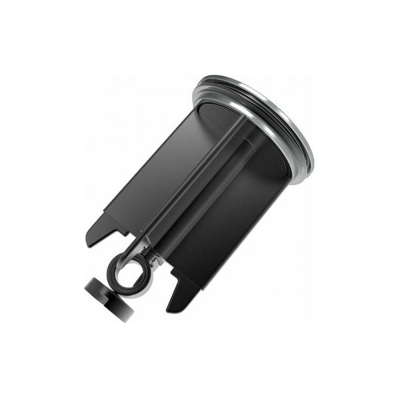 Ablaufstopfen – Klappenstopfen Für Waschbecken Und Bidet – Durchmesser 40 Mm – Höhenverstellbar Von 6,5 Bis 8,5 Cm – Chromoberfläche