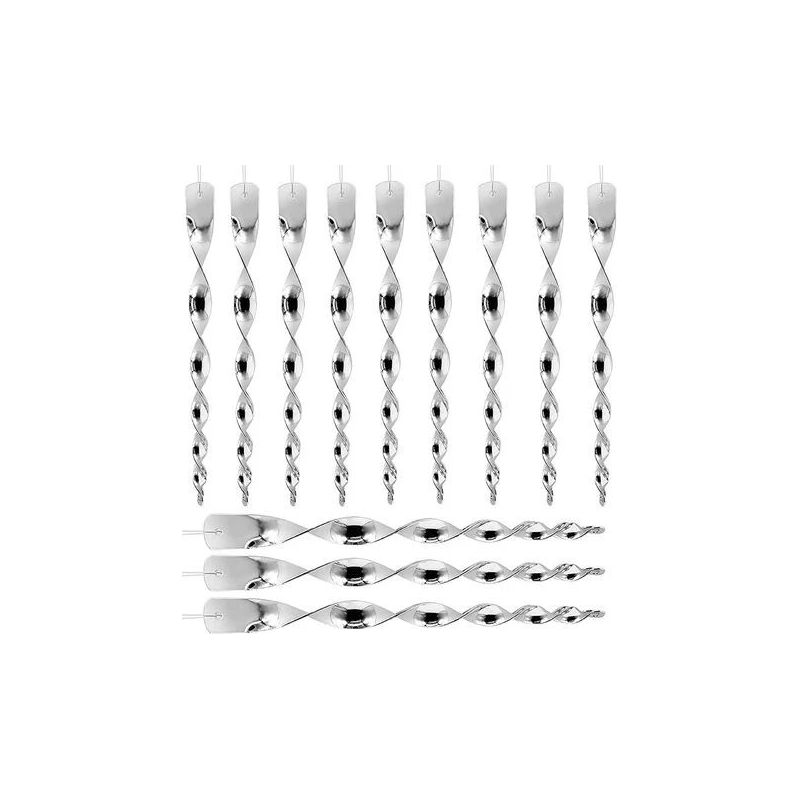 Vogelabwehr – Reflektierende Spirale, 30 Cm – Für Den Außenbereich Geeignet, Z. B. Für Balkon, Garten, Gemüsebeet, Obstbaum – 12er-pack