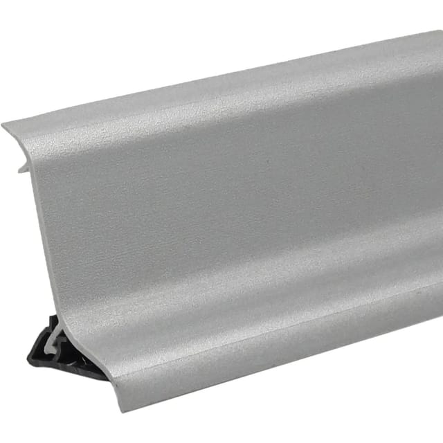 Wandabschlussleiste 300 x 5 cm Silbergrau