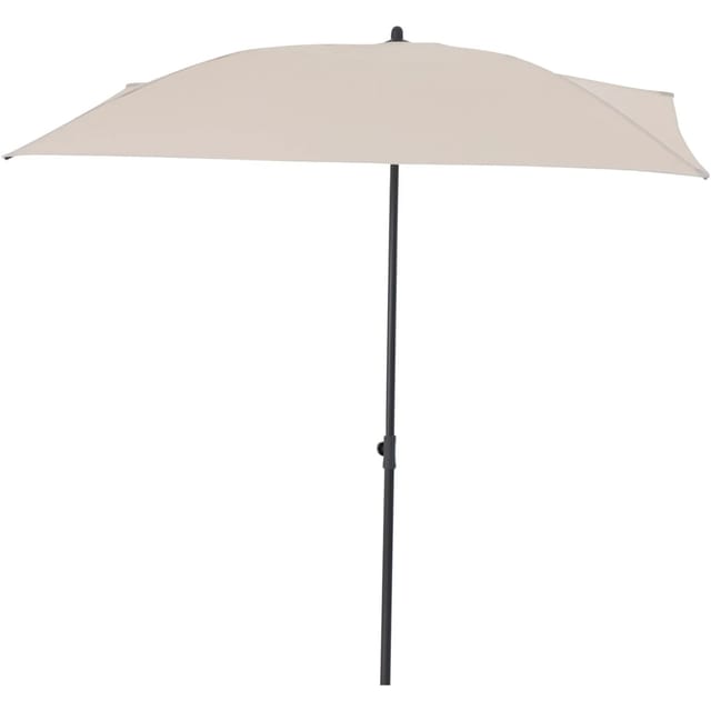 Siena Garden Balkonschirm 100 cm x 160 cm Natur mit Schieber