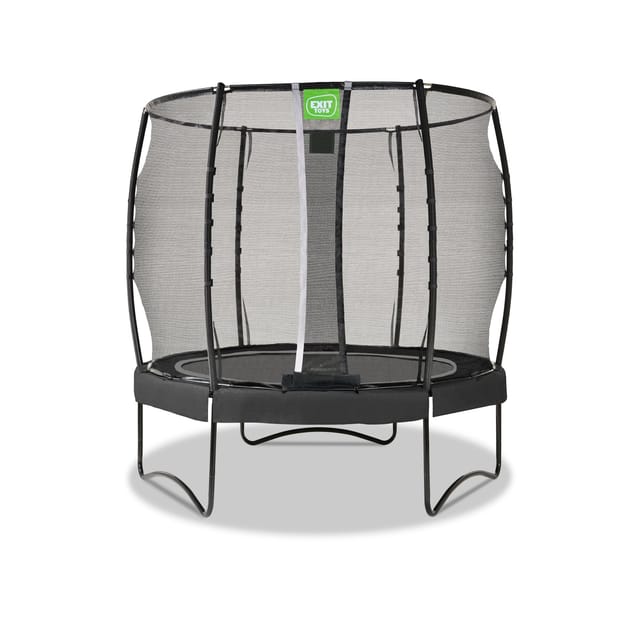 EXIT Allure Premium Trampolin Ø 253 cm Schwarz