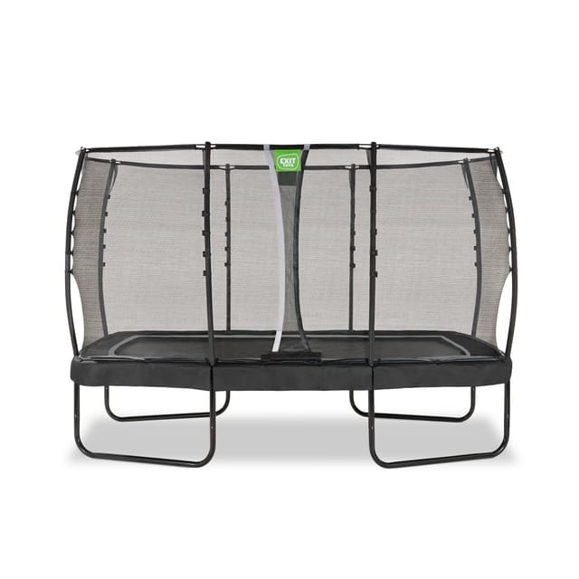 EXIT Allure Premium Trampolin 214 cm x 366 cm Schwarz