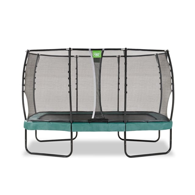 EXIT Allure Premium Trampolin 214 cm x 366 cm Grün