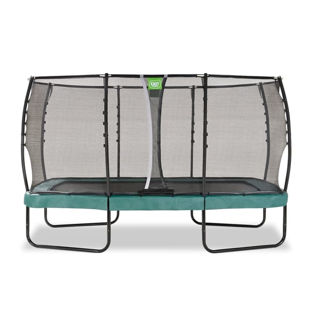 EXIT Allure Premium Trampolin 244 cm x 427 cm Grün