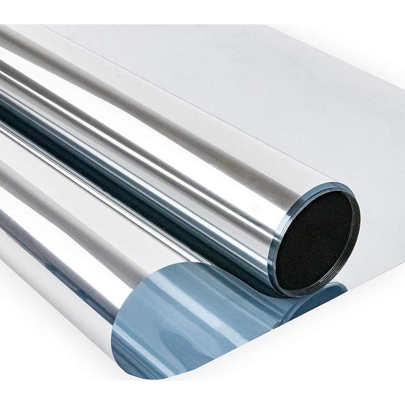 Isolierende Fensterfolie – Reflektierende Anti-uv-folie – Einseitig Verspiegelte Folie – 1 Stück