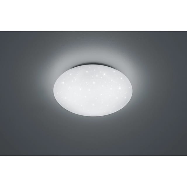 LED-Deckenlampe Putz Weiß 1-flammig 15 W 1500 Lm Sternenhimmel