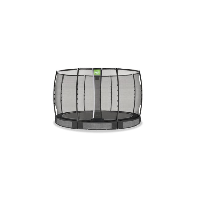 EXIT Allure Premium Bodentrampolin Ø 366 cm Schwarz