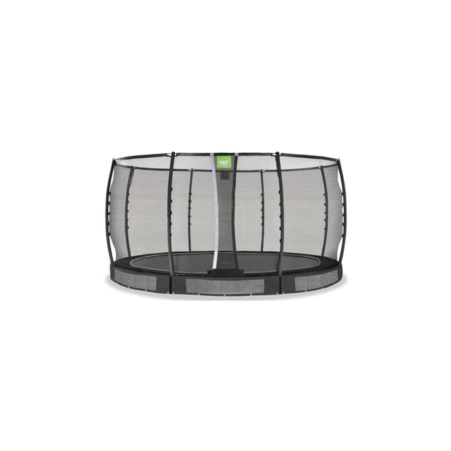 EXIT Allure Premium Bodentrampolin Ø 427 cm Schwarz