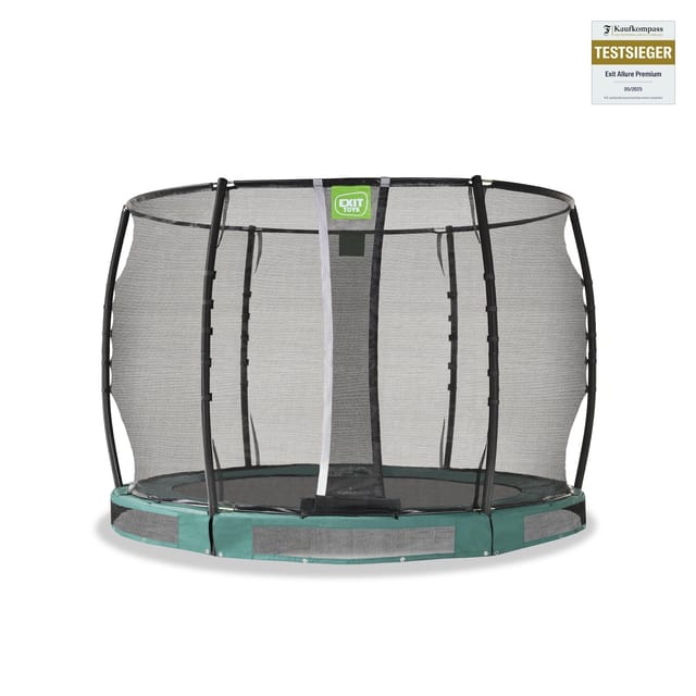 EXIT Allure Premium Bodentrampolin Ø 305 cm Grün