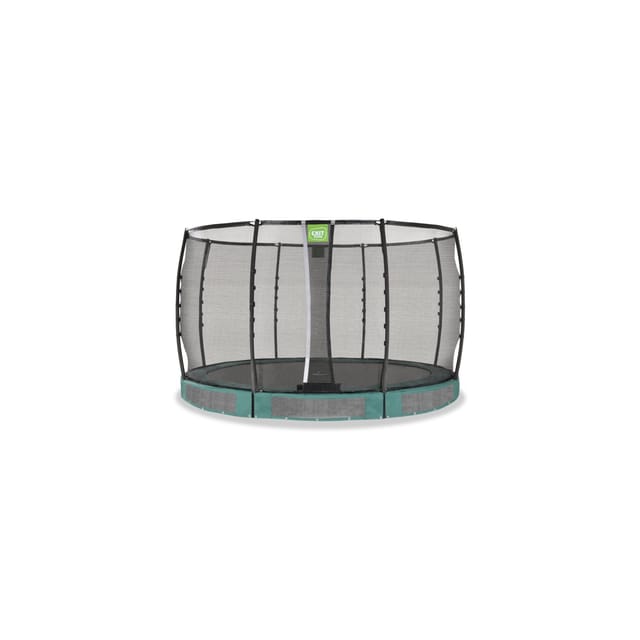 EXIT Allure Premium Bodentrampolin Ø 366 cm Grün