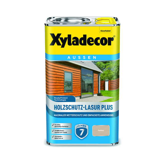 Xyladecor Holzschutz-Lasur Plus Farblos 2,5,