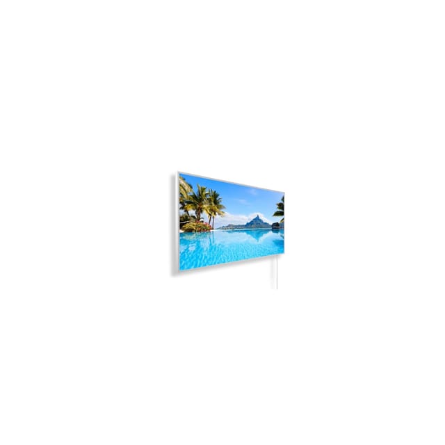 Könighaus Infrarotheizung Panorama-Serie 50 cm x 60 cm 300 W Bora Bora Insel