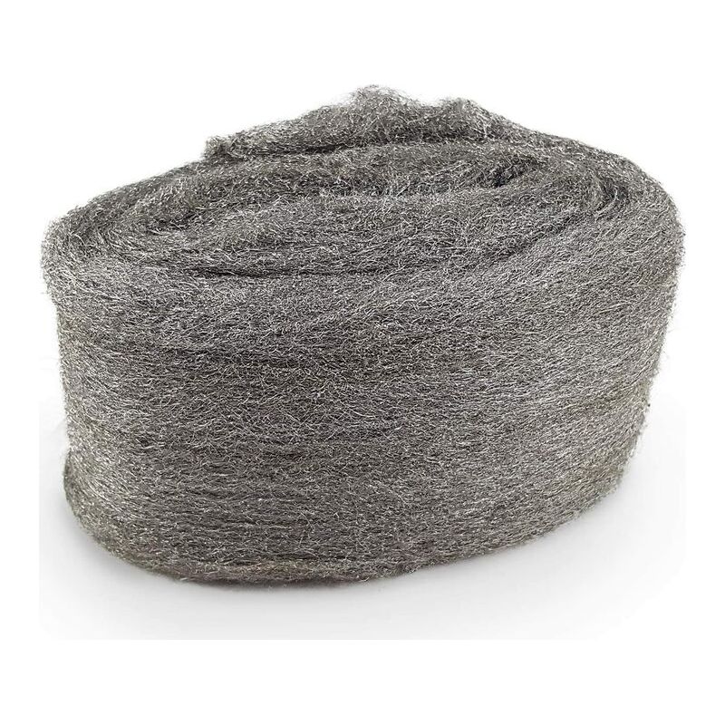 Stahlwolle 0000 – Edelstahl – Flexibel, Wiederverwendbar Zum Reinigen Und Polieren Von Glas, Fliesen, Holz, Metall, Kupfer, Messing – 150 G