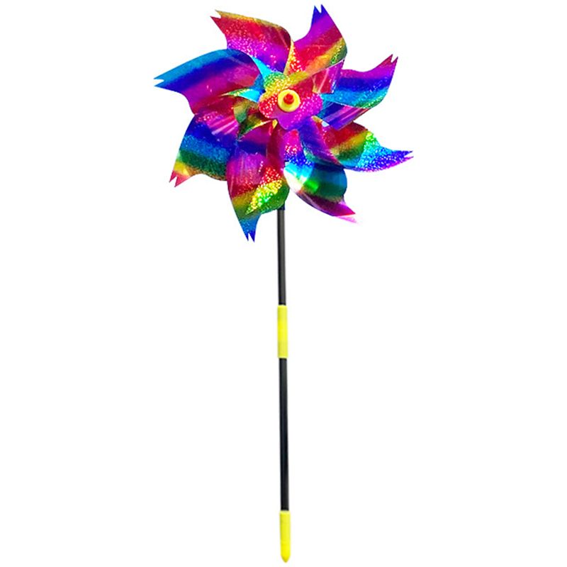 Windrad-vogelabwehr – Reflektierendes Mylar-rad Für Garten Und Bauernhof – 10er-packung