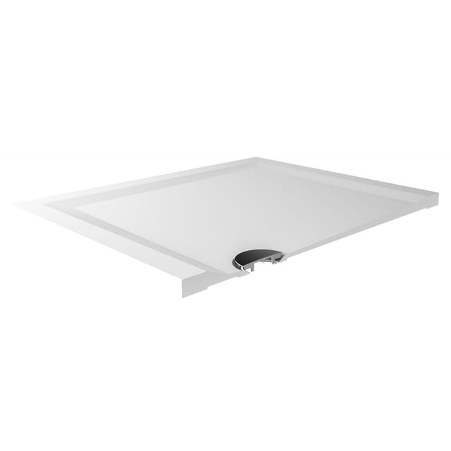 Breuer Duschwanne Extraflach Flat Line Design Quadrat 90 cm x 90 cm Weiß