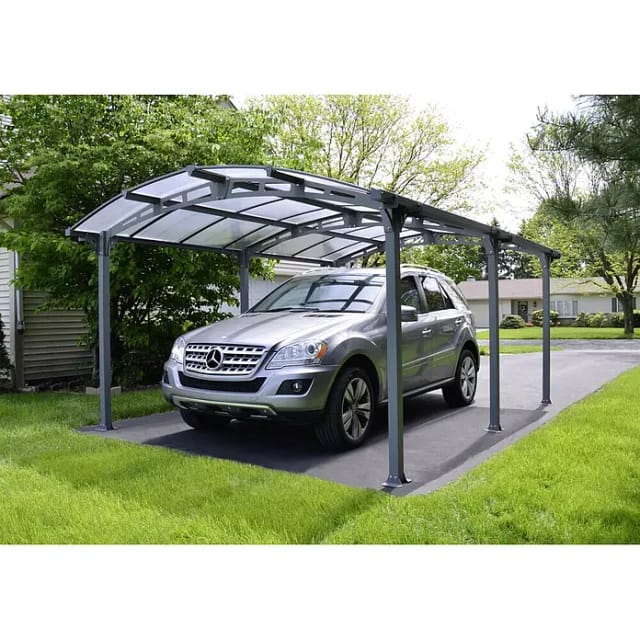 Canopia Carport Arcadia 5000 Anthrazit 360 cm x 510 cm