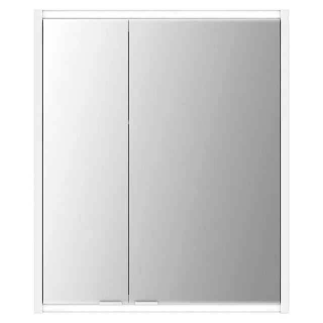 Jokey Spiegelschrank Batu 60 cm x 71,4 cm Weiß Hochglanz