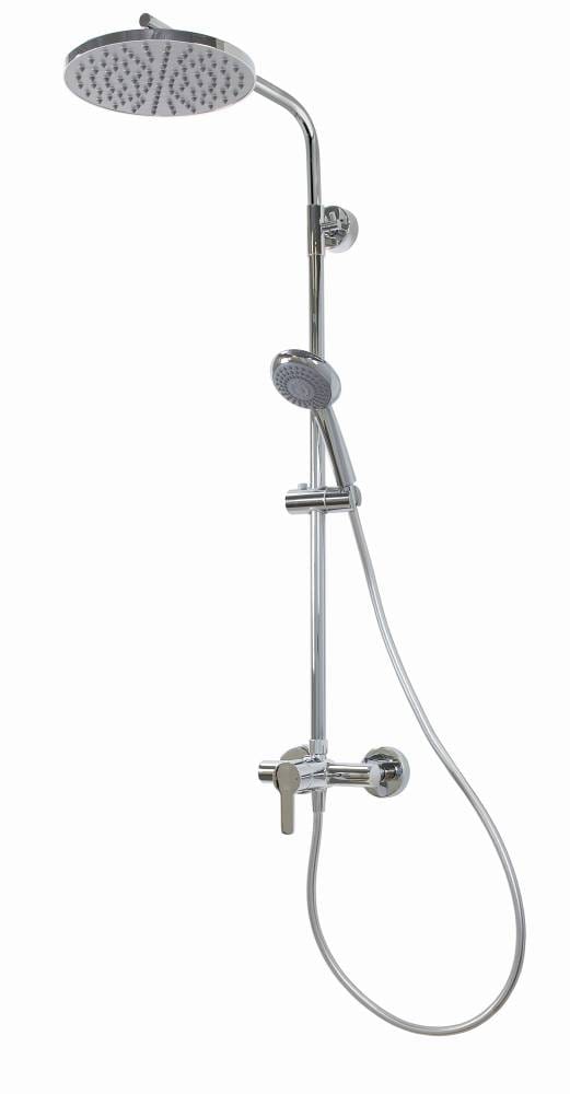 Breuer Duscharmatur Aquamaxx 310 mit Einhebelmischer runde Kopfbrause