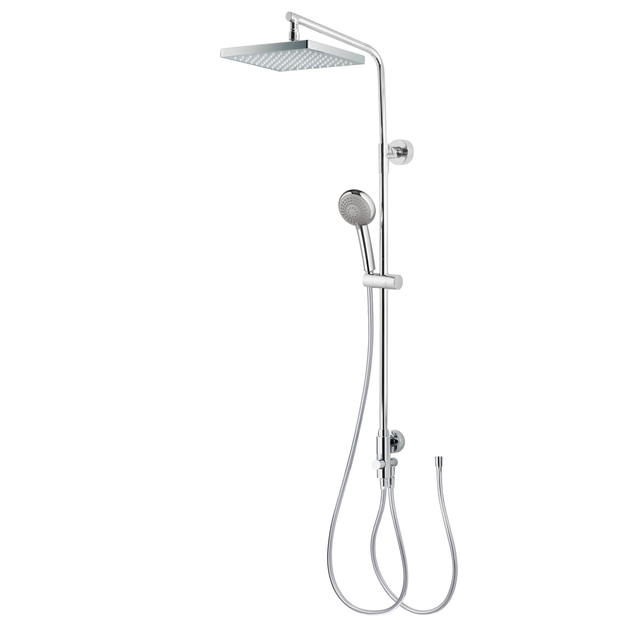 Breuer Duscharmatur Aquamaxx 310 für separate Armatur eckige Kopfbrause