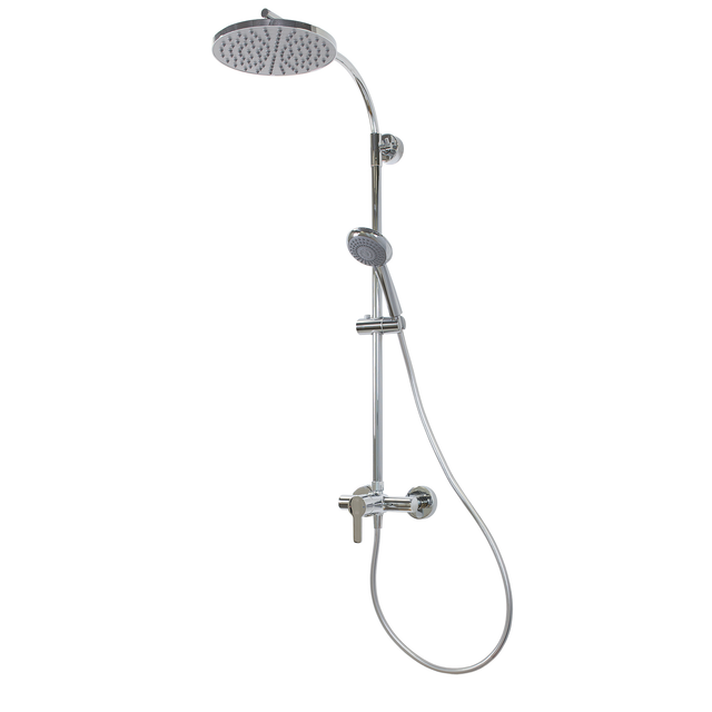 Breuer Duscharmatur Aquamaxx 320 mit Einhebelmischer runde Kopfbrause