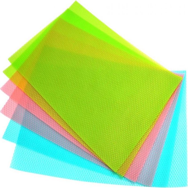 Kühlschrankmatte – Antibakteriell – Feuchtigkeitsabsorbierend – Geruchshemmend – Rutschfest – Maschinenwaschbar – Zuschneidbar – 29 X 45 Cm – 3er-pack
