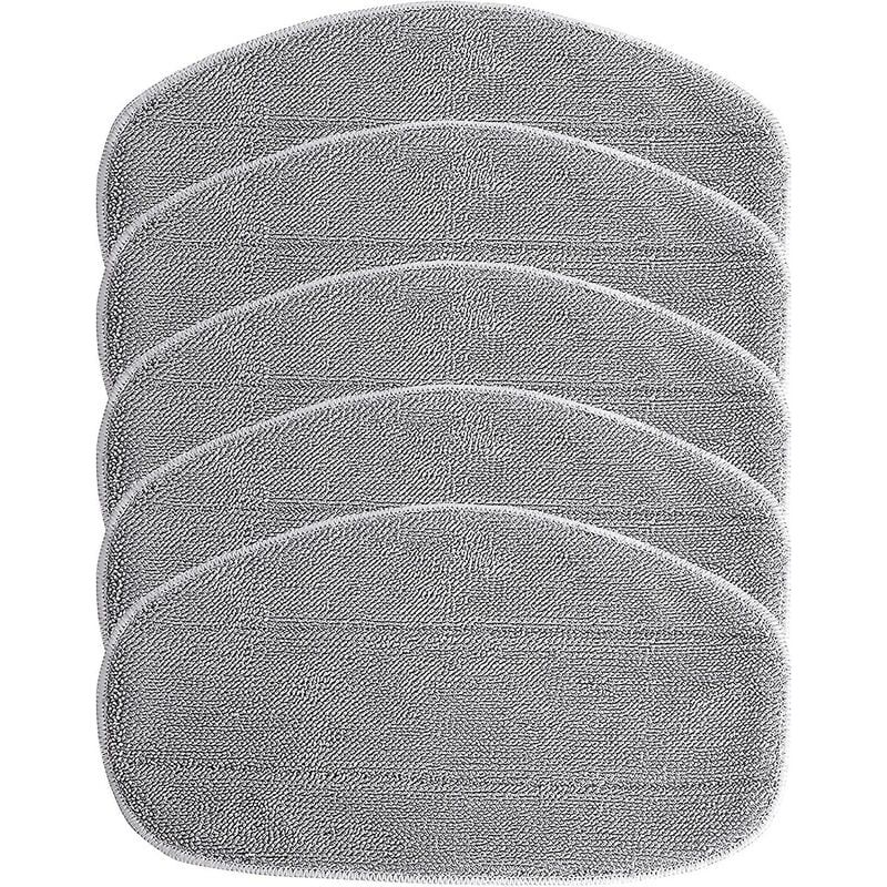 Ersatzpad Für Dampfreiniger – Flexible, Saugfähige Mikrofaser – Kompatibel Mit Standard-dampfreinigern – 5er-pack
