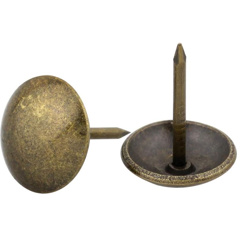 Antike Polsternägel – Köpfe Aus Gealtertem Messing – Für Holzsofas Und -sessel – 13 Mm X 17 Mm – 100er-packung
