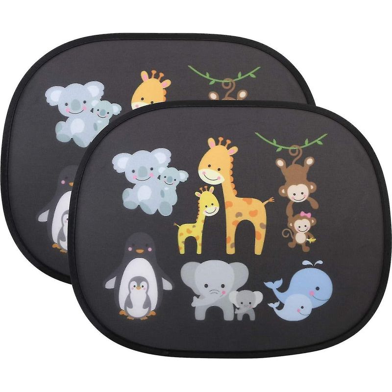 Sonnenschutz Fürs Auto – 98 % Uv-schutz – Maße: 44,8 X 36 Cm – Für Kinder Und Babys – 2er-pack