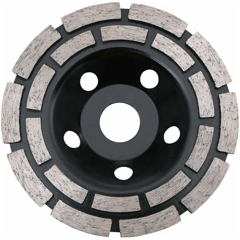 Diamantschleifscheibe – 125 Mm – Für Winkelschleifer – Nass- Und Trockenbearbeitung – Für Beton, Marmor, Granit Und Naturstein – 1 Stück