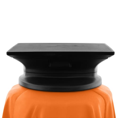 Doppler Ampelschirm MyZone 220 cm x 300 cm Orange mit Kurbelmechanik