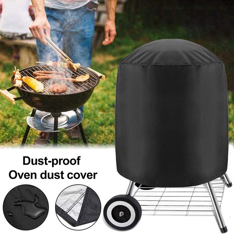 Grillabdeckung – Wasserdichte Polyesterabdeckung Für Holzkohlegrills – Für Den Außenbereich – 70 X 70 Cm Oder 76 X 91 Cm – 1 Stück