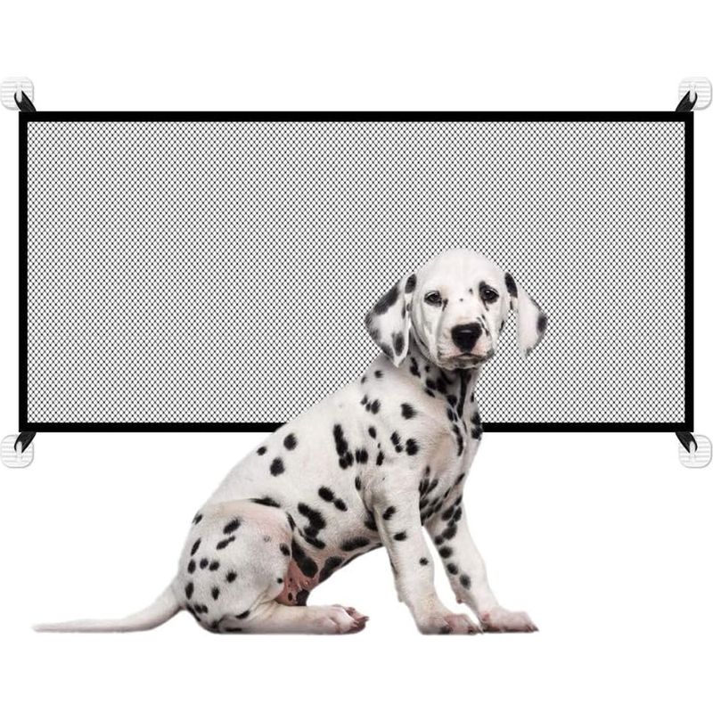 Haustiertür – Trennnetz Aus Nylon – 180 X 72 Cm – Für Treppen, Türen, Flure Und Den Innenbereich – 1 Stück