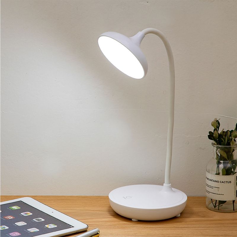 Led-schreibtischlampe – 3-stufige Touch-helligkeitsregelung – Augenschutz – Integrierter 3600-mah-akku – Für Büro, Zuhause, Schlafzimmer, Arbeitszimmer
