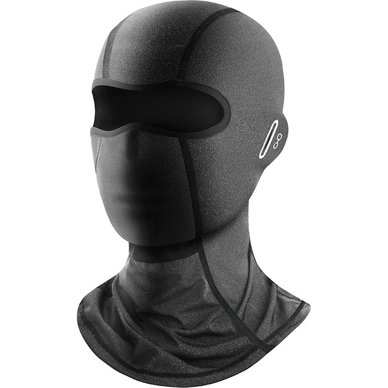 Outdoor-sonnenmaske – Vollständiger Uv-schutz Für Das Gesicht – Für Motorrad-, Fahrrad- Und Wandertouren – Aus Polyesterfaser – 1 Stück
