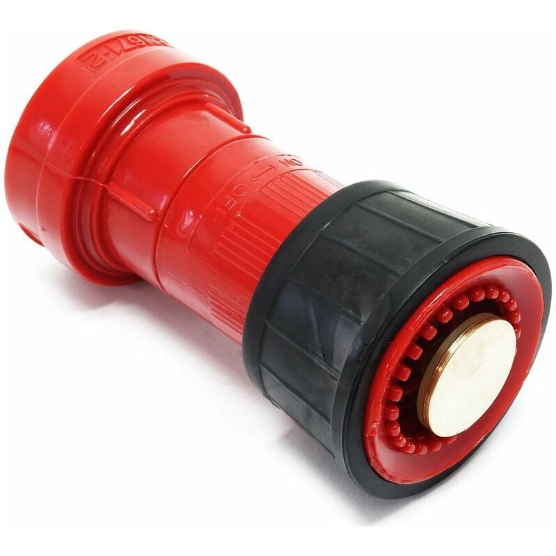 Wasserdüsenkopf – 38 Mm – Verstellbarer Gerader Sprühstrahl – Polycarbonat – Für Feuerwachen, Gewächshäuser Und Staubbekämpfung – 1 Stück