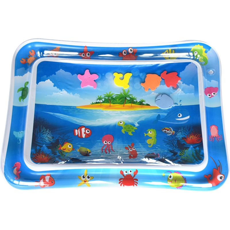 Baby-spielmatte – Aufblasbare Wassermatte Für Die Frühkindliche Entwicklung – Geeignet Für Babys Und Kleinkinder – 1 Stück
