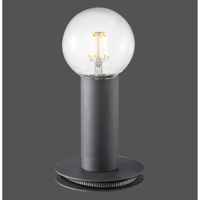 Just Light. Tischleuchte Turn me Schwarz H: 14,1 cm