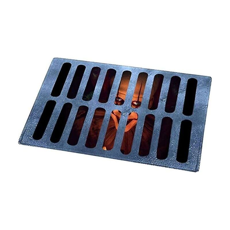 Rutschfeste Fußmatte – Halloween-eingangsmatte Mit Clown-motiv – 40,6 X 23,6 Cm – Polyesterfilz Mit Rutschfester Unterseite – 1 Stück