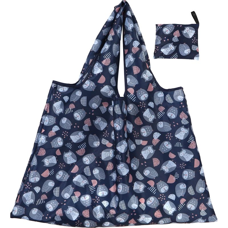 Wiederverwendbare Einkaufstasche – Faltbare Stofftasche – Wasserdicht – 68 X 58 Cm (aufgefaltet) – 1 Stück