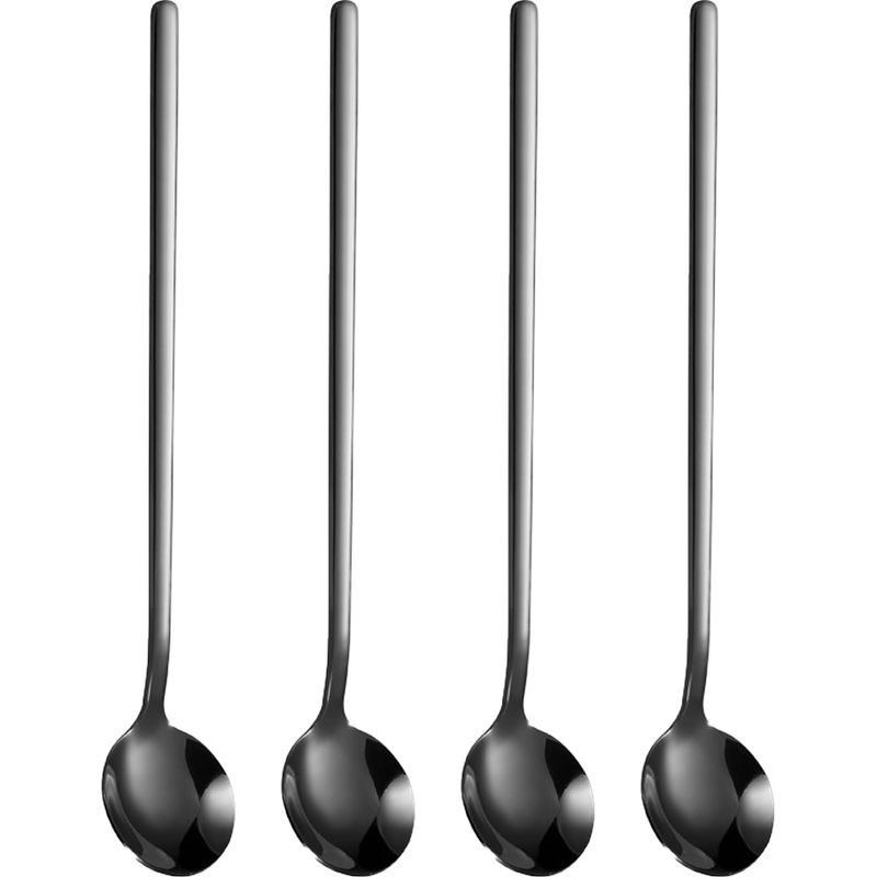Kaffeelöffel Aus Edelstahl – 17 Cm – Für Espresso, Cappuccino, Zucker, Desserts, Eiscreme – 4er-set