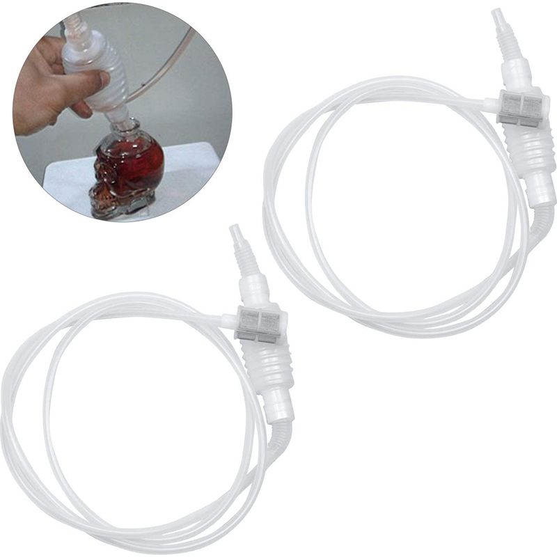 Heberschlauch – 2 M – Integrierter Filter – Für Wein, Bier Und Heimbrauen – 2er-pack