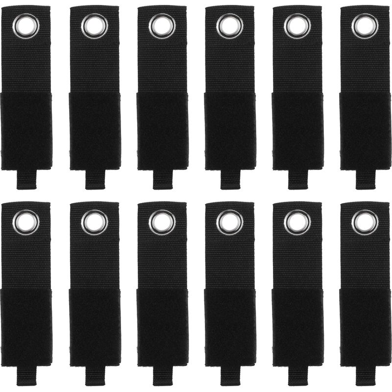 Kabelbinder – Aufbewahrungsband Für Verlängerungskabel – Verstärktes Nylon – 33 X 5 Cm – Maximale Traglast 30 Kg – 12er-packung