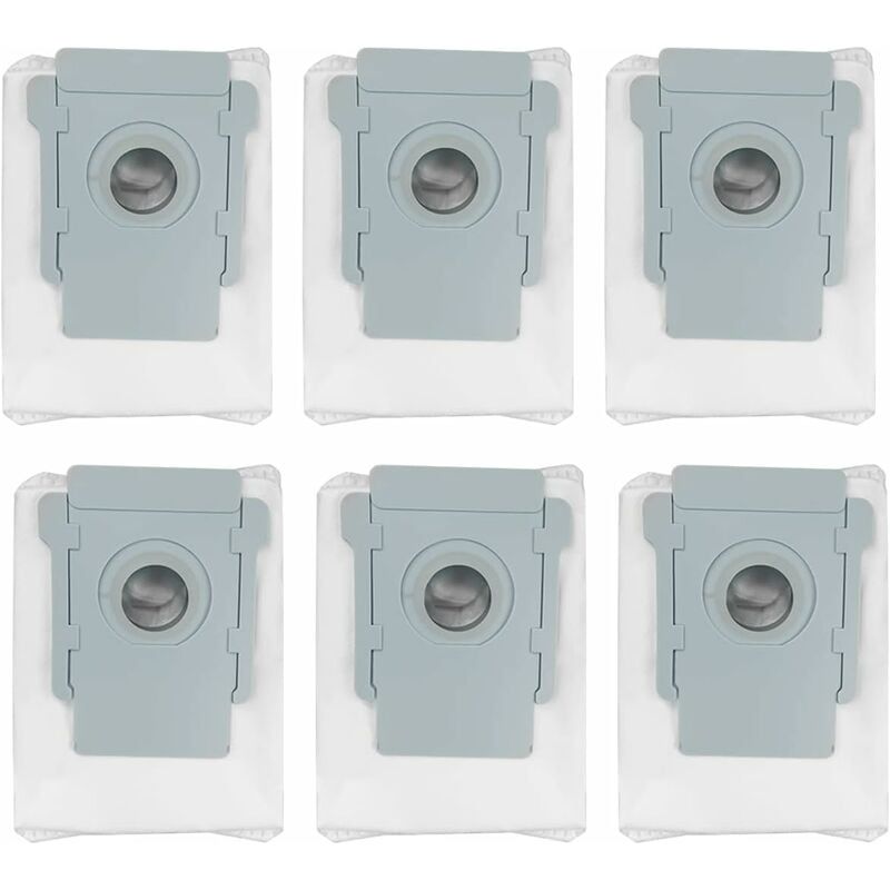 Staubsaugerbeutel – Kompatibel Mit Roomba I3, I3+, I4+, I7, I7+, J7+, S9 Und S9+ Clean Base – 4-lagiger Filter (99 % Filterleistung) – 6er-pack