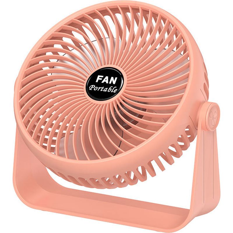 Usb-tischventilator – 15,2 Cm – 3 Geschwindigkeitsstufen – 360°-drehung – Leiser Betrieb – Für Homeoffice Und Arbeitszimmer – 1 Stück