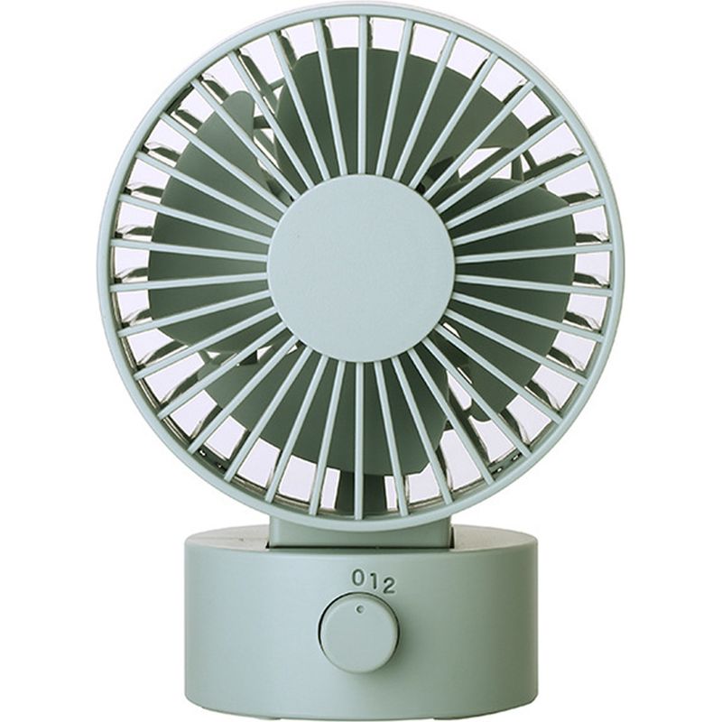 Usb-ventilator – Mini-tischventilator – Leise – 2 Geschwindigkeitsstufen – Neigungsverstellbar – Fürs Homeoffice – 1 Stück