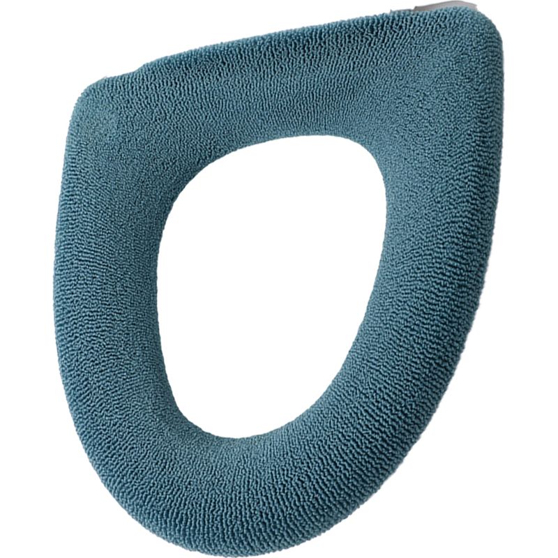 Wc-sitzbezug – Dickes, Weiches Fleece – Geeignet Für Durchmesser 35 Bis 45 Cm – Klettverschluss – 1 Stück
